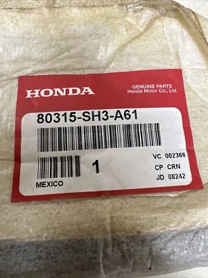 Honda 80315-SH3-A61 разгрузочный шланг (Matsushita) 1989-91 Honda Civic новый из старых запасов - Изображение 1 из 4