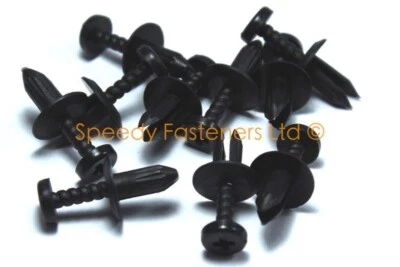 10 Lotus Élise Exige S1 S2 Intérieur Porte Bordure Seuil Plastique Vis 5mm - Photo 1/3