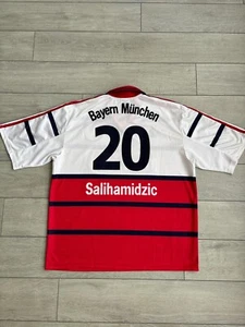 Hasan Salihamidzic Bayern München Adidas Vintage Fußball Shirt Fußball Trikot XL - Bild 1 von 9
