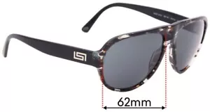 Lentes de repuesto para gafas de sol SFx para Versace Mod 4231 - 62 mm de ancho - Imagen 1 de 30