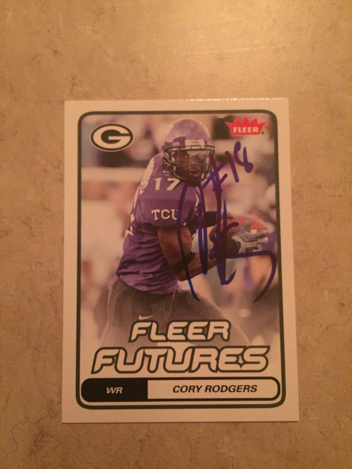 Cory Rodgers Signed Green Bay Packers Rookie Card BC Lions | eBay