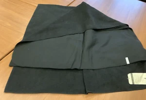 Woolmark Super Soft Lightweight Eco Fleece Warm Black Throw Blanket Couch Bed - Picture 1 of 4