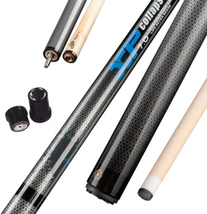 XP Jump Break Cue Pool Sticks 58 Inch 3-Piece Maple Shaft Quick Release Joint 19 - Picture 1 of 6
