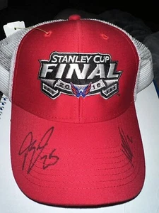2018 Stanley Cup Hat Finals, Champions Washington Capitals Signed Hat - Picture 1 of 5