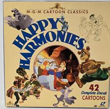 MGM CARTOON CLASSICS HAPPY HARMONIES BOX SET LASERDISC LASER DISC NEW