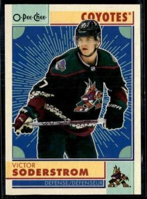 2022-23 O-Pee-Chee retro Victor Soderstrom #301 H8R1I - Image 1 of 2
