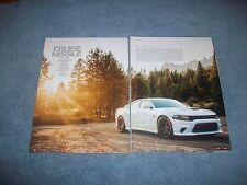 2015 Dodge Charger Hellcat Drag Race Article "Cruise Missile"