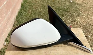 2013 Jaguar XF Right Passenger Side Mirror Assembly W Blind Spot Polaris White - Picture 1 of 11