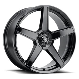 VOXX MG5 Rim 16X7 5X98/5X105 Offset 40 Gloss Black (Quantity of 4) - Picture 1 of 2