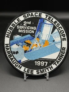 RARE NASA Hubble Space Telescope 2nd Servicing Mission Patch - Picture 1 of 5