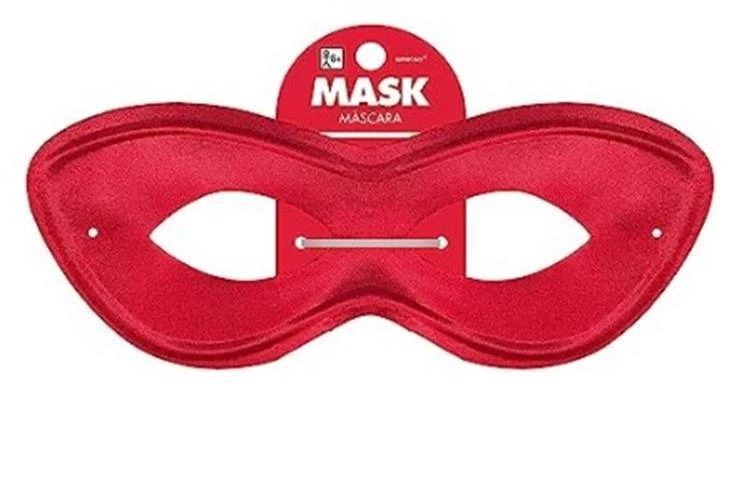 Superhero Mask - Costume Accessory - One Size - 4 Colors - Image 1 of 4