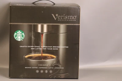 Starbucks Verismo V Coffee and Espresso Single Serve Brewer Black/Noir - Image 1 of 4