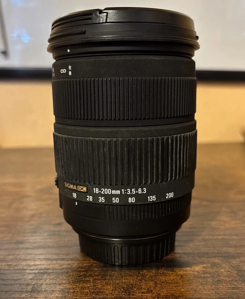 Sigma 18-200mm Focal Camera Lenses for sale | eBay