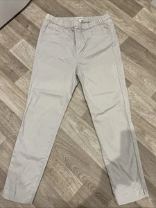 White Stuff hellgraue knöchellange Pull-On Jeggings Hose Größe 12 R - Bild 1 von 8