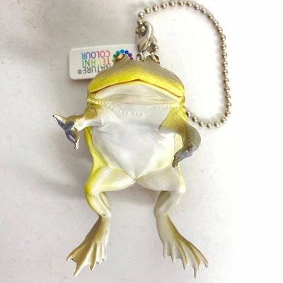 Minifigura color Nature Techni cadena bola hipopótamo rana Ikimon Japón Foto 1 de 4