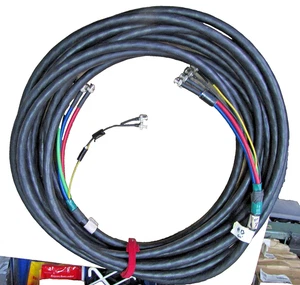 Inline 7200 6 series 5 BNC E197368 Coax Cable Hi-res 75ohm C 30V 50 ft - Picture 1 of 2