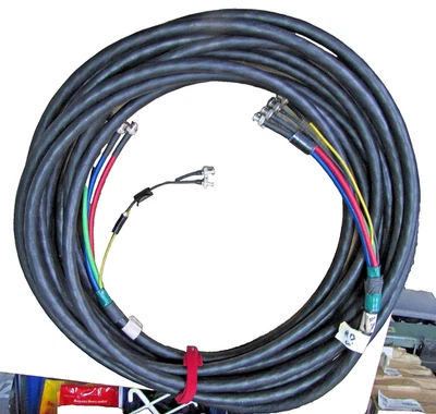 Inline 7200 6 series 5 BNC E197368 Coax Cable Hi-res 75ohm C 30V 50 ft - Image 1 of 2