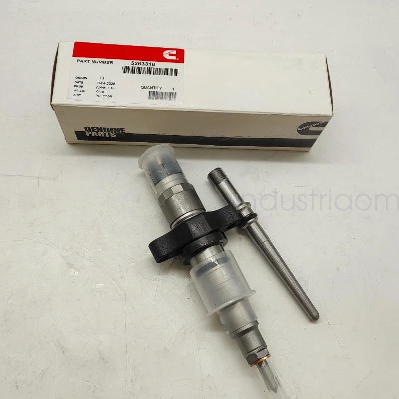 Inyector de combustible diésel 5263316 0445120238 se adapta a 5,9 L Cummins Dodge Ram 2004-09 Foto 1 de 4