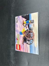 LEGO 1970 - Pirates - Gun Cart - Instructions ONLY - 1993