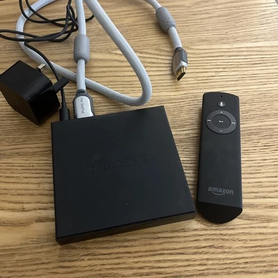Amazon Fire TV Box CL1130 with Remote Control, charger and HDMI cable - 1st Gen - Image 1 of 4