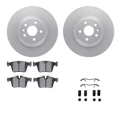R1 Concepts WDTH1-11031 2-Wheel Set Brake Disc and Pad Kits Rear for Land Rover - Image 1 of 3