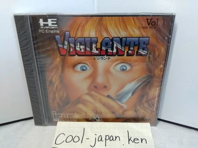 NEW Unopened VIGILANTE PC Engine  HuCARD Game Japan - Image 1 of 4