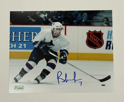 Brendan Morrison Signed & Inscribed Vancouver Canucks 8x10 Photo Premium COA - Изображение 1 из 3