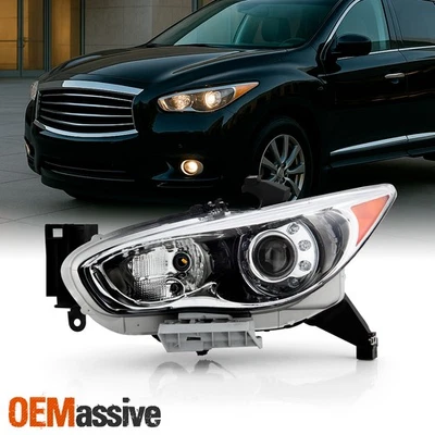 Fit 2013 Infiniti Jx35 / 14-15 QX60 OE HID Model Projector LED Headlights (Left) — 第 1/4 张图片