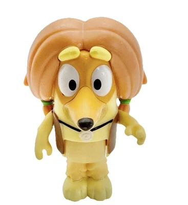 Bluey Friend INDY Afghan Hound coletas chaleco perro hippie figura de repuesto Foto 1 de 4