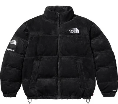 The Super Em North NF's Men’s Genuine Suede Leather Puffer Jacket All Sizes - Image 1 of 4