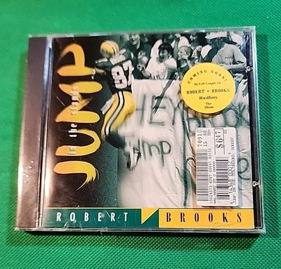 Jump in the Stands - Robert Brooks Packers CD New Sealed Case Cracked  - Image 1 of 2