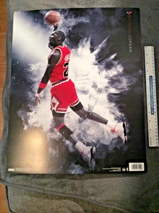 16" x 20" Michael Jordon - 2023 Upper Deck Co. Heavy Paper Poster - NBA Approved - Bild 1 von 8
