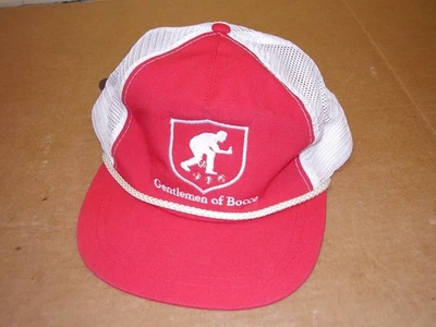 Sombrero de bola vintage de petanca Gentlemen of Bocce Foto 1 de 4