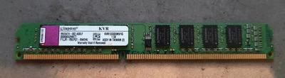 Kingston KVR1333D3N9/1 PC3-10600 1333Mhz DDR3 1GB 1.5V RAM - Image 1 of 2