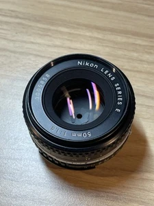 NIKON 50mm f1.8 AI-S Series E - Manual Pancake Prime Lens Immaculate Condition - Picture 1 of 6