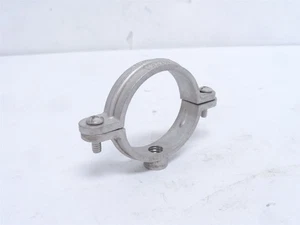 250989 Old-Stock; FNW 7001SJ Split Ring Hanger; SS-304; Size: 1-1/2"; 1/8NPT - Picture 1 of 5