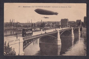 Flug Luftschiff Luftschiff Clement Bayard über Asnieres Frankreich - Bild 1 von 2