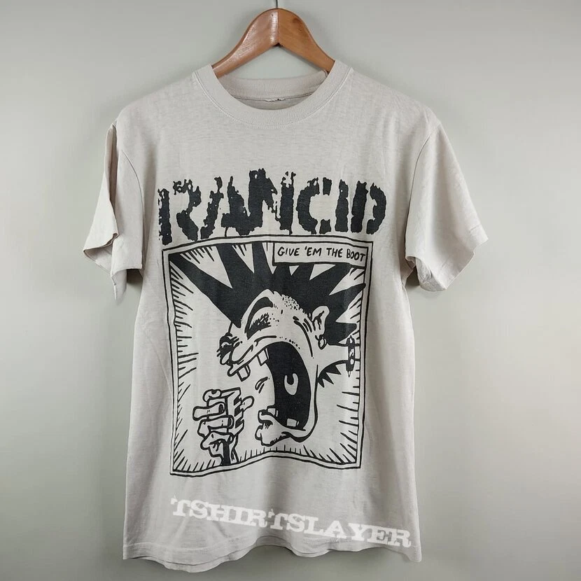 1992 Rancid Give'Em The Boot Unisex Hombres Mujeres Unisex Camiseta NH16994 Foto 1 de 1