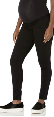 Signature by Levi Strauss & Co. Gold Label Women's Maternity Skinny Jeans, Noir, - Image 1 of 4