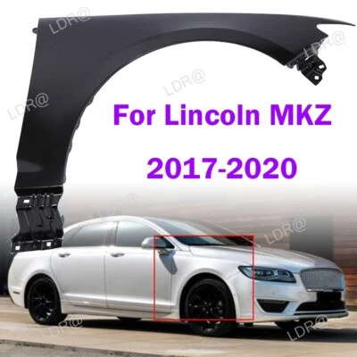 Fender For 2017 2018-2020 Lincoln MKZ Front Right Passenger Side Primed Steel Foto 1 de 4