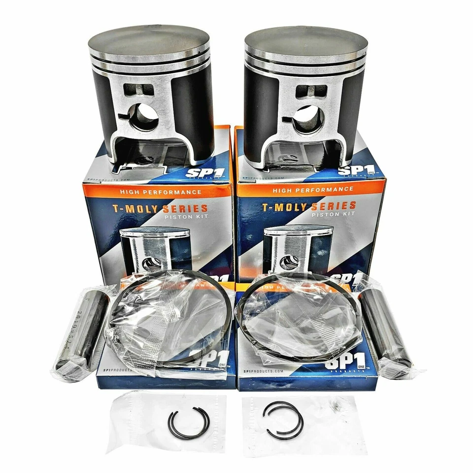 Nuevos kits de pistones SPI de 76 mm de diámetro STD 2003-2019 Ski-Doo 550F MXZ GSX GTX Summit Foto 1 de 1