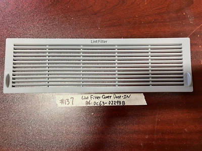 COVER DUCT-Inlet DC63-02298B for Samsung AirDresser DF60R8200DG (#137) Foto 1 de 2