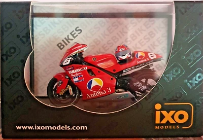 1:24 scale IXO,  RAB005  Yamaha  YZR "Antena 3"  N.Abe #6  2001 - Image 1 of 2