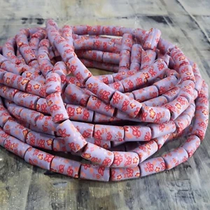 Hmade Polymer Clay Column, 6x11.5mm, Lilac, Apx 33 pcs Free post Oz Seller - Picture 1 of 2