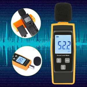 Digital Sound Level Meter Reader Pressure Tester Decibel Noise Measure 30-130dB - Picture 1 of 9