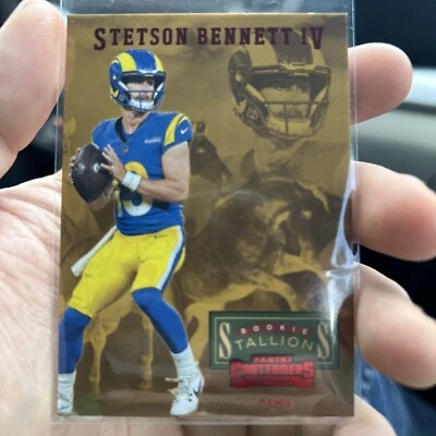 2023 Panini Contenders - Rookie Stallions Red #4 Stetson Bennett (RC) - Image 1 of 2