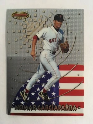 Bowmans Best International Nomar Garciaparra 1997 #BBI 11 Medias Rojas Foto 1 de 2