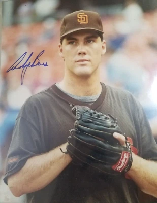 ANDY BENES Béisbol SD Padres 8x10" Color Firmado a Mano Foto 1 de 2
