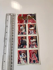 1996 MLB Pro Stamps California Angels Salmon Combined Shipping - Bild 1 von 2