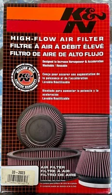 FILTRO DE AIRE K&N 33-2023 Se adapta a Ford F150 F250 F350 F450 Envío rápido. Foto 1 de 3